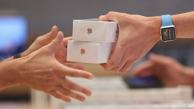 Compra de iPhone por consórcio